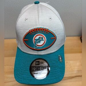 Miami Dolphins Baseball Cap. New Era Hat.  Florida Médium-Large Stretch Fit. New